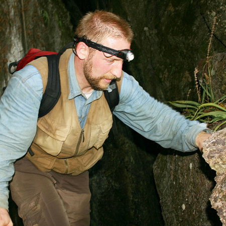 Der Preisträger Steffen Bayer im Feld Der Preisträger Steffen Bayer im Feld
